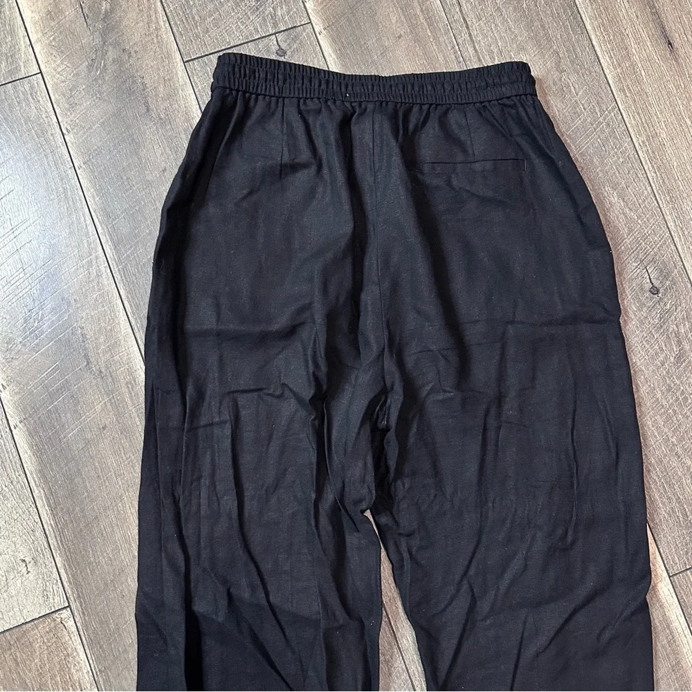 Zara Linen Blend Pants
